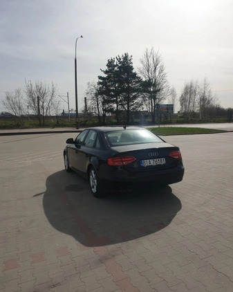 Audi A4 cena 29800 przebieg: 276000, rok produkcji 2008 z Białystok małe 67